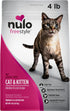 Nulo Freestyle Cat & Kitten Food, Premium Grain-Free Dry Small Bite Kibble, High Animal-Based Protein, 4 Pound (Pack of