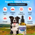 EDUZEBRA Allergy Relief Drops for Dogs & Cats, Natural Anti-Itch Support Supplement, Soothes Seasonal Allergies, Skin