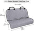 46" 52" VIVAGLORY Dog Seat Covers, Dog Backseat Cover Pet Bench Protectors with Anti-Slip Backing, Back Seats Cover