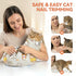 27.6" BFNN Cat Grooming Wrap for Cutting Nails, Anti-Escape Calming Cat Swaddle Wrap for Medicine, Nail Clipping, Teeth