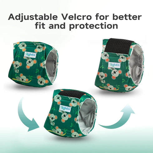 Bands5 Pack Small(11"-14")) Leekalos Male Dog Diapers, Dog Belly Bands for Male Dogs Wraps Washable Doggie Diapers High