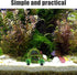 GLEAVI Aquarium Shelter House and Betta Fish Tank Decoration, Resin Hobbit Double-Layer Hideout for Small Aquariums