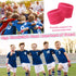 Lounsweer Wrist Sweatbands Bulk for Kids Teams Sweat Bands Sports Fan Wristbands Wristband Athletic Sports Kids