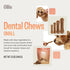 Ollie Dental Chews for Dogs Small, Dog Breath Treats for Teeth Cleaning, 12 Oz Dental Treats