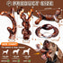 Dog Toys - 4-Pack Indestructible Chew Toys for Aggressive Chewers - Nylon Durable Dog Toys for Medium Large