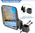 Golf Cart Side Mirrors, No Drilling, 180 Degree Rotation & Foldable, HD Shatterproof Glass Mirrors for Club Car EZGO