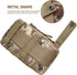 Tactical Molle Admin Pouch - Utility EDC Tool Pouch Bag for Backpack Strap, Battle Belt Accessories