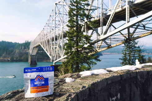 Mountain House Pad Thai with Chicken - Freeze Dried Backpacking & Camping Food, 2 Servings, Gluten-Free