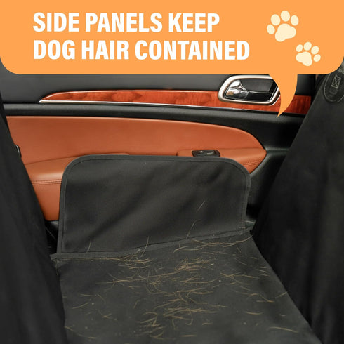 Hammock Active Pets Waterproof Standard Car Seat Cover, Fits Sedans Hatchbacks Crossovers Coupes Compact Vehicles