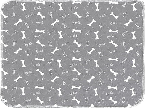 Dogs,2 Pack 48"x60" Washable Pee Pads for Reusable Puppy Training Pads, Ultra-Absorbent and Leak-Proof Whelping Pads