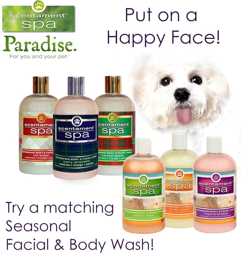 Best Shot Scentament Spa Botanical Body Splash, Detangler Spray, Cat and Dog Cologne Spray, Tropical Breeze, 8 Oz.