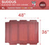 suddus Chew Proof Elevated Dog Bed Replacement Cover, Easy to Clean, Breathable Indoor/Outdoor Pet Bed, Dog Cot Not