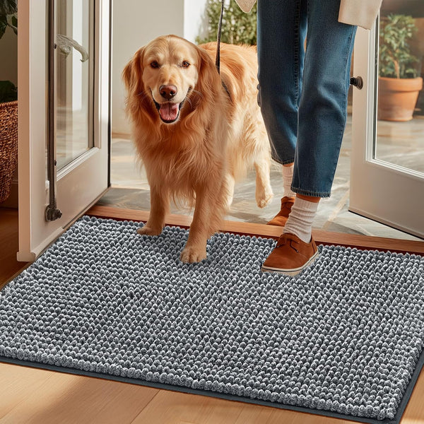EHEYCIGA Super Absorbent Dog Door Mat for Muddy Paws 60x36 Inch Indoor,
