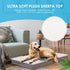 XXL Dog Bed, Extra Large Waterproof Orthopedic Bed with Removable Washable Cover for Large Dogs, Egg-Crate Foam, Light
