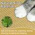 (1PC, 16x12in) DYAUS Bunny Scratch Pad, Natural Sisal Rabbit Scratching Mat for Claws and Teeth Care, Indoor Bunny Chew