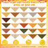 120 30 Sanwuta Pcs Thanksgiving Fall Bandanas for Dogs Bulk Pumpkin Maple Leaf Triangle Dog Bandana Autumn Washable Pet