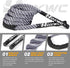 Weighted Jump Rope for Adults - Exercise Jumprope with Comfortable Grip & Carry Bag for Total Body Fitness