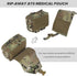 PETAC GEAR Tactical Rip Away Medical Pouch Tear Off First Aid IFAK Pouch Molle & Belt Horizontal Outdoor Emergency