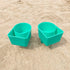 Home Queen Beach Cup Holder with Pocket, Multi-Functional Sand Cup Holder for Beverage, Phone, Sunglasses, Keys