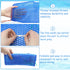 Dzlooppk 2Pcs Crab Trap Bait Bags, Portable Fish Trap with Locker Crab Snare Mesh Bait Traps Crabbing Equipment
