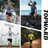 Running Vest with Chest Phone Holder for Women and Men, Reflective Safety Gear for Dog Walking, Cycling - Adjustable