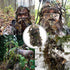 Ghillie Camouflage Leafy Hat, Camo 3D Leaf Face Mask, Full Coverage Breathable Hunting Accessories