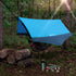 VILLEY Portable Camping Tarps for Tents - Waterproof Hammock Rain Fly, Easy Set Up Canopy for Outdoor Activities