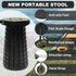 LOCYOP 18.1" 600LBs Portable Stool with Swivel Cushion Bag&Carabiner,H Collapsible More Sturdy and Lightweight Camping