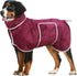 Dog Bathrobe Towel Dog Drying Coat - Super Absorbent Bath Robe for