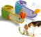 Nocciola EEL Squeaky Dog Toy, Tough No Stuffing Toy for Tug of