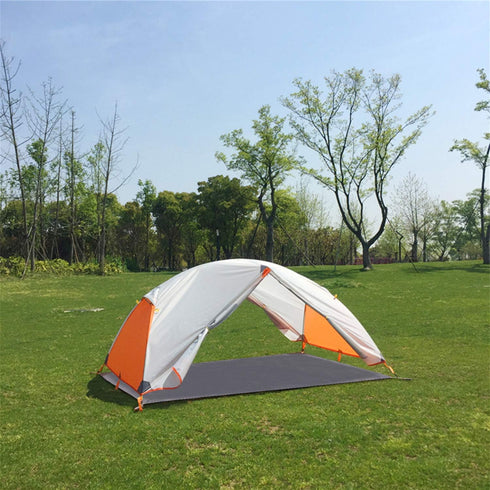 REDCAMP Lightweight Tent Footprint, 87"x55" Waterproof Camping Tarp for 1-2 Person Tent, Outdoor Hiking