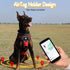 Service Dog Vest - HEYCAHVA Tactical Harness, Full Metal Buckles, Reflective No Pull Vest for Large Medium Dogs (Red, L)