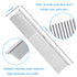 ROPO Dog Comb Tool for Removing Matted Fur, Pet Dematting Comb with Rounded Teeth and Non-Slip Grip Handle