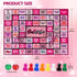 21+, 2-8 Fofeadm Drinking Games for Adult, Girls Night Rubber Mat Drinking Board Games, Funny Party Interactive