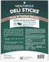10 Count HEALTHFULS Deli Sticks Pork and Turkey Human-Grade Gluten-Free Soft and Chewy Dog Treats, Bag