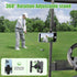 10L0L N52 360 Magnetic Golf Cart Phone Holder - Upgraded Aluminum Alloy Mount with Neodymium Magnets - Universal Cell