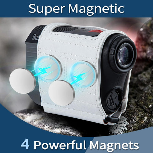 Golf Rangefinder Magnetic Strap - Adjustable Holder Wrap Mount for Golf Cart with Strong Magnet