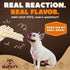 Woofley's 6" (20 Count)- Buffalo Beef Cheek Braids Regular - Beef Cheek Dog Chews - No Hide Bones for Dogs
