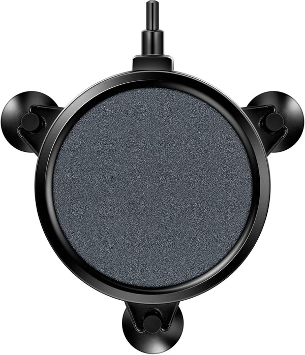 VIVOSUN 4 x 4 Inch Air Stone Disc with Shell and Sucker for Aquarium and Hydroponics