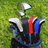 Golf Club Sock Long Neck Mesh Hybrid Putter Headcover with Interchangeable No. Tag