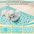 2 Pack 36"x48" 8 Fostanfly Washable Pee Pads for Dogs, Large Ultra-Absorbent and Leak-Proof Non-Slip Reusable Potty