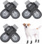 SCENEREAL Anti Slip Dog Socks, Grippy Socks for Hot/Cold Pavement, Paw Protectors for Senior Dogs, Indoor Outdoor Use