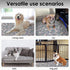 Gray Dog Cooling Mat, Washable Non-Toxic Summer Cooling Pads for Indoor & Outdoor