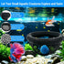 Obfuscate Hammock Floating Betta Hide Shrimp Cave, Multi Functional Betta Fish and Feeding Rings, Provide Safe Resting