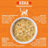 KOHA Pure Shreds Chicken Entrée for Cats, High Protein Wet Cat Food, 5.5oz Cans (Pack of 12)