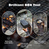 iBasingo Mini Outdoor Titanium Grill Mesh Net, Ultralight Baking Cooling Rack for Camping and Travel