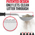 iPrimio Monster Cat Litter Scooper, 17 Inch Long Handle with Soft Grip, Sturdy Extra Large Deep Shovel Scoop