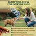 25 Pack 6 Inch 100% Standard Bully Sticks for Medium to Large Dogs Beef Pizzle, Single Ingredient Rawhide-Free Dental