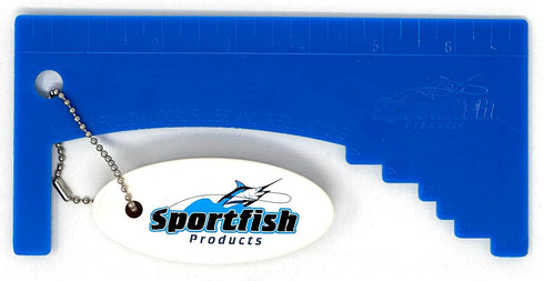 Sportfish Products Multi-Size Crab Measuring Tool with Ruler and Float