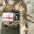 Tactical Arm Sleeve Map Pouch Case - Documents Holder Wrist Case with Military Arm Pouch and USA Flag Patch